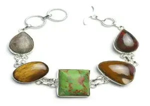 Boho-Chic Turquoise Anklet